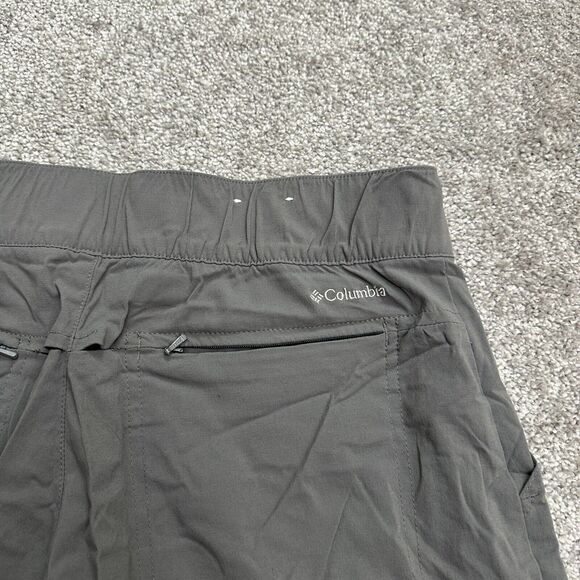 Columbia Saturday Trail Convertible Pants To Shorts Womens Medium Dark Gray 31x8 - Picture 11 of 14